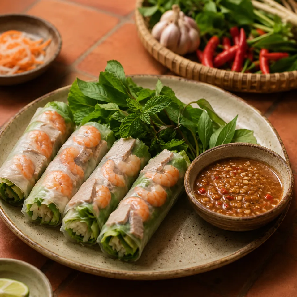 Nhân viên đang pha cà phê